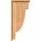 Ekena Millwork Alpine Smooth Corbel w/Backplate, Western Red Cedar, 7 1/2"W x 14"D x 30"H COR08X14X30ALP01SWR - alternate 3